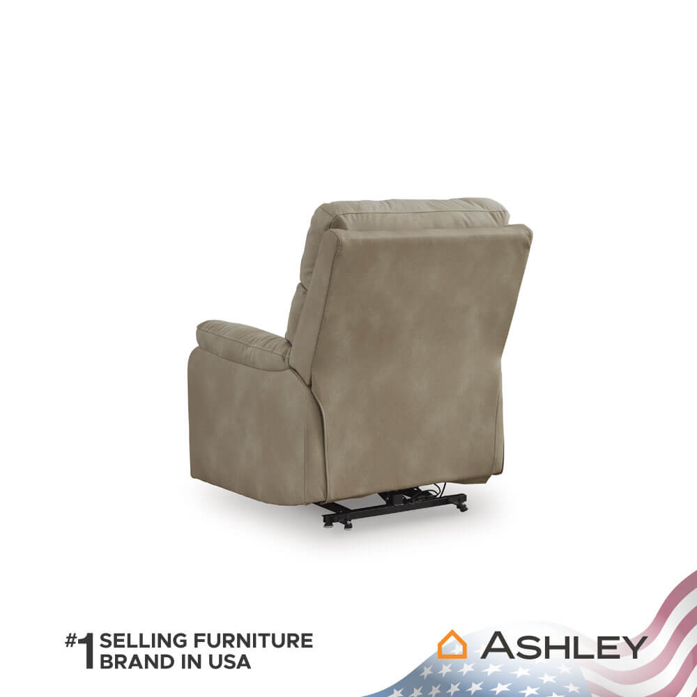 โซฟาปรับเอนไฟฟ้า 1 ที่นั่ง ASHLEY FURNITURE HOMESTORE รุ่น NEXT-GEN DURAPELLA/1RM สีน้ำตาลอ่อน
