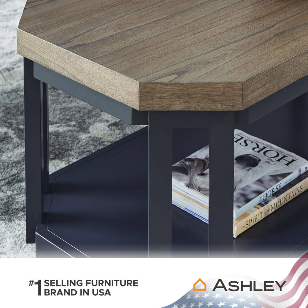 ชุดโต๊ะข้าง ASHLEY FURNITURE HOMESTORE รุ่น LANDOCKEN/3 สีไม้ธรรมชาติ_7
