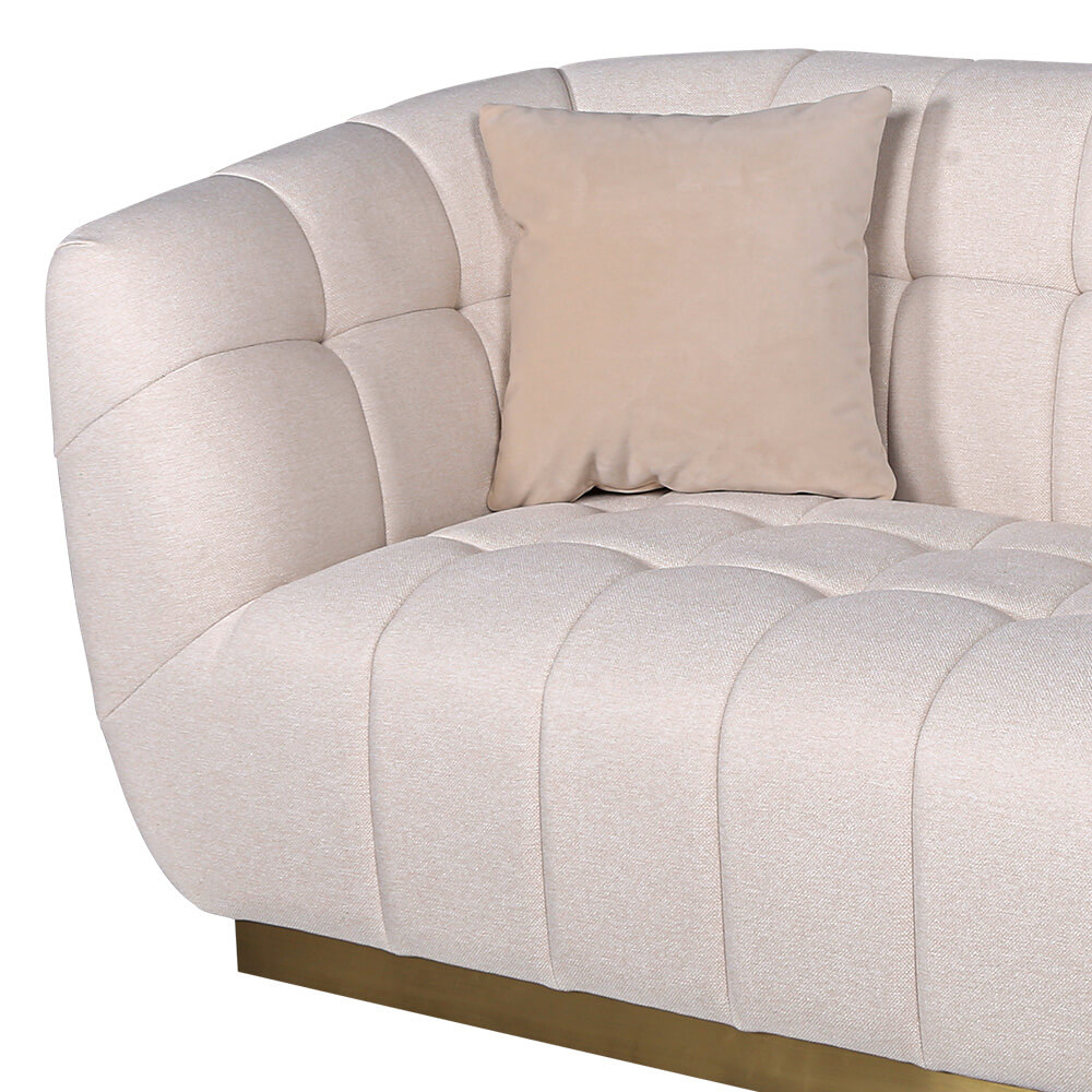 โซฟา 3 ที่นั่ง CHIC REPUBLIC รุ่น VIVO/3 สีครีม