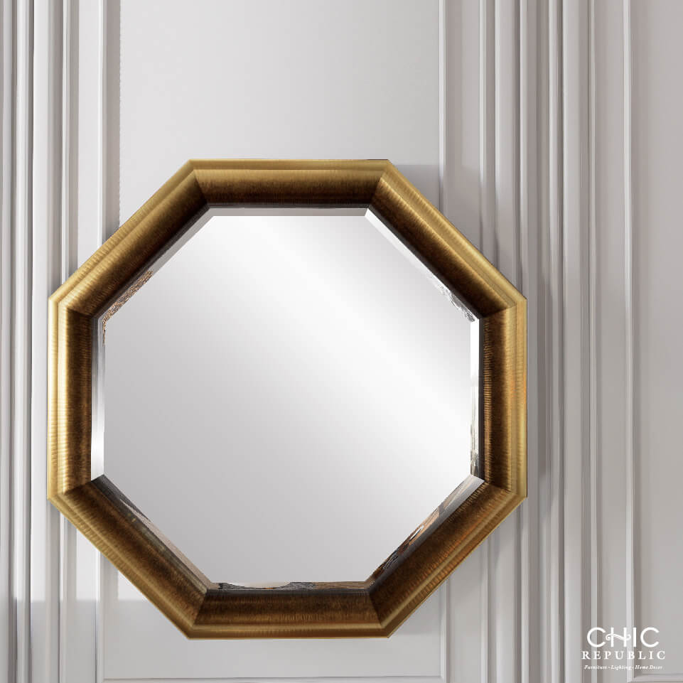 กระจกติดผนัง CHIC REPUBLIC รุ่น SUNSHINE/60X60