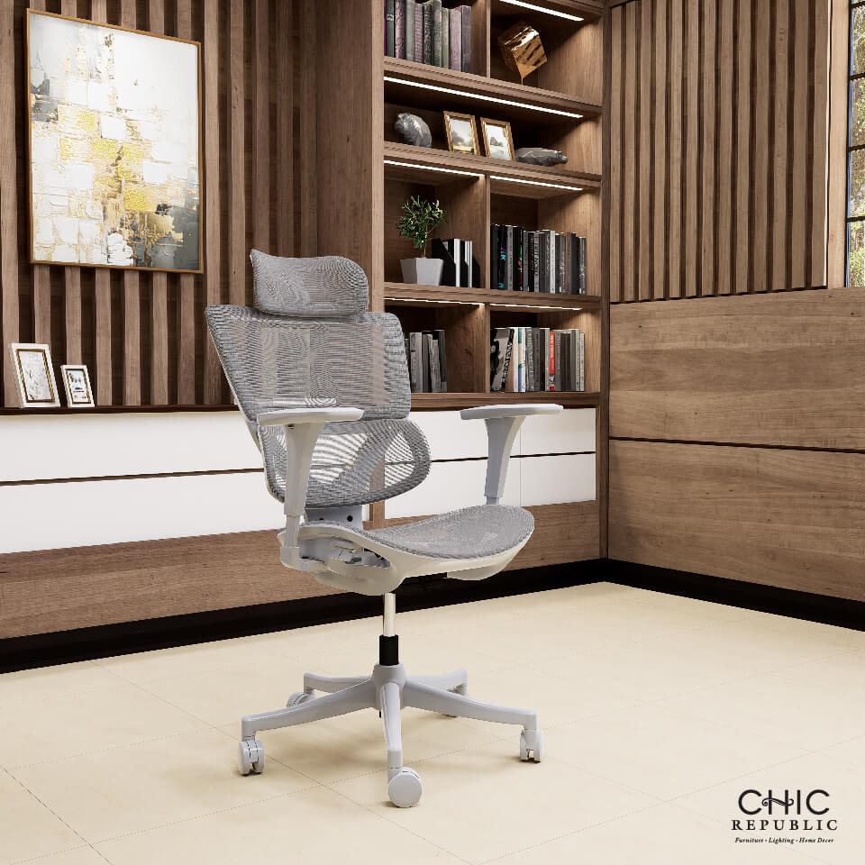 เก้าอี้สุขภาพ CHIC REPUBLIC CASINI สีเทา