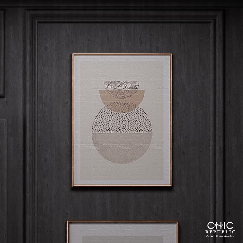 ภาพติดฝาผนัง CHIC REPUBLIC รุ่น GEO ABSTRACT-I/45X60