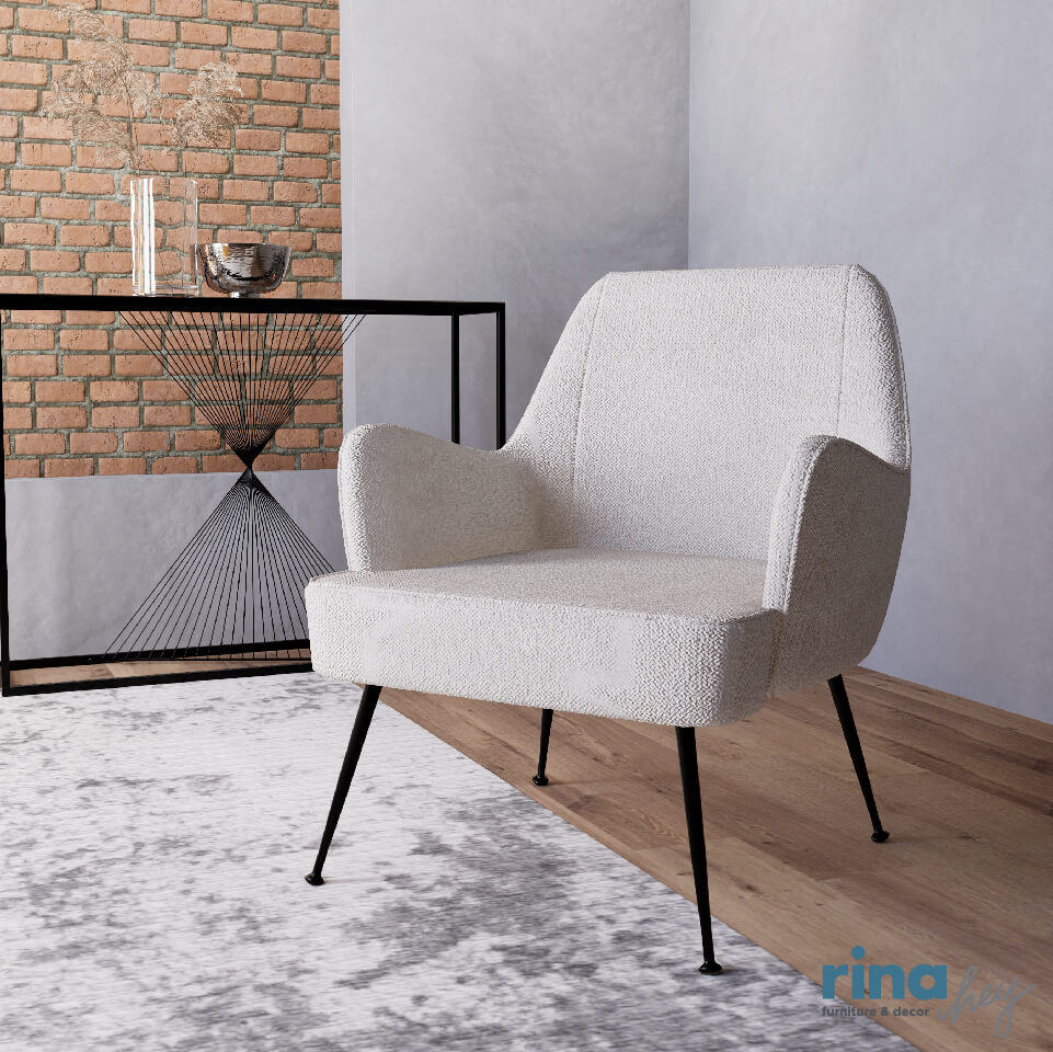 โซฟา 1 ที่นั่ง RINA HEY รุ่น FENMORE/1 สีครีม