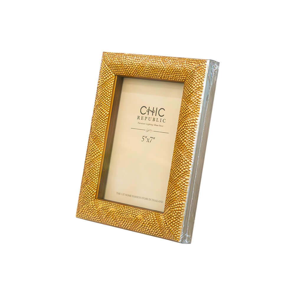กรอบรูป CHIC REPUBLIC รุ่น VERMONT/5x7 สีทอง