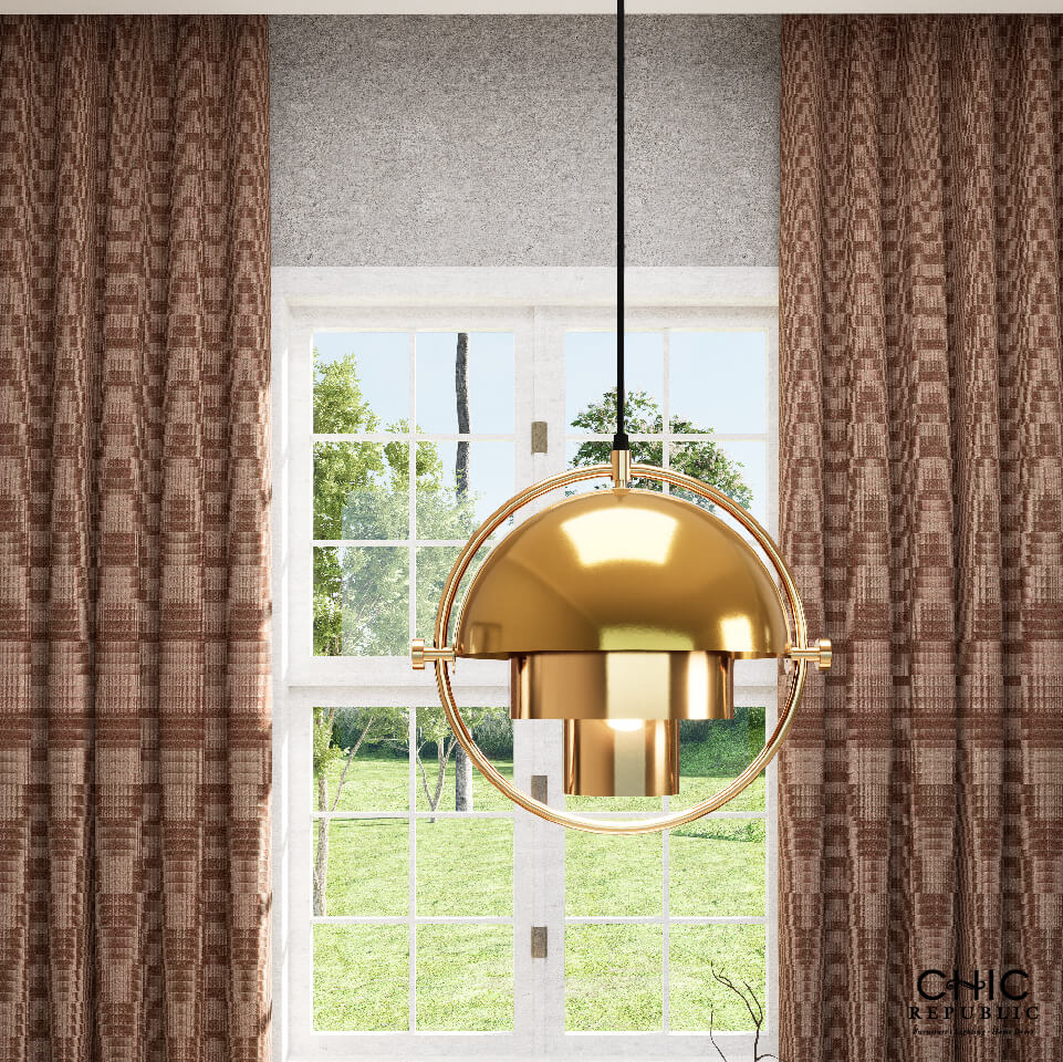 โคมไฟช่อ CHIC REPUBLIC รุ่น COLT สีทองเหลือง