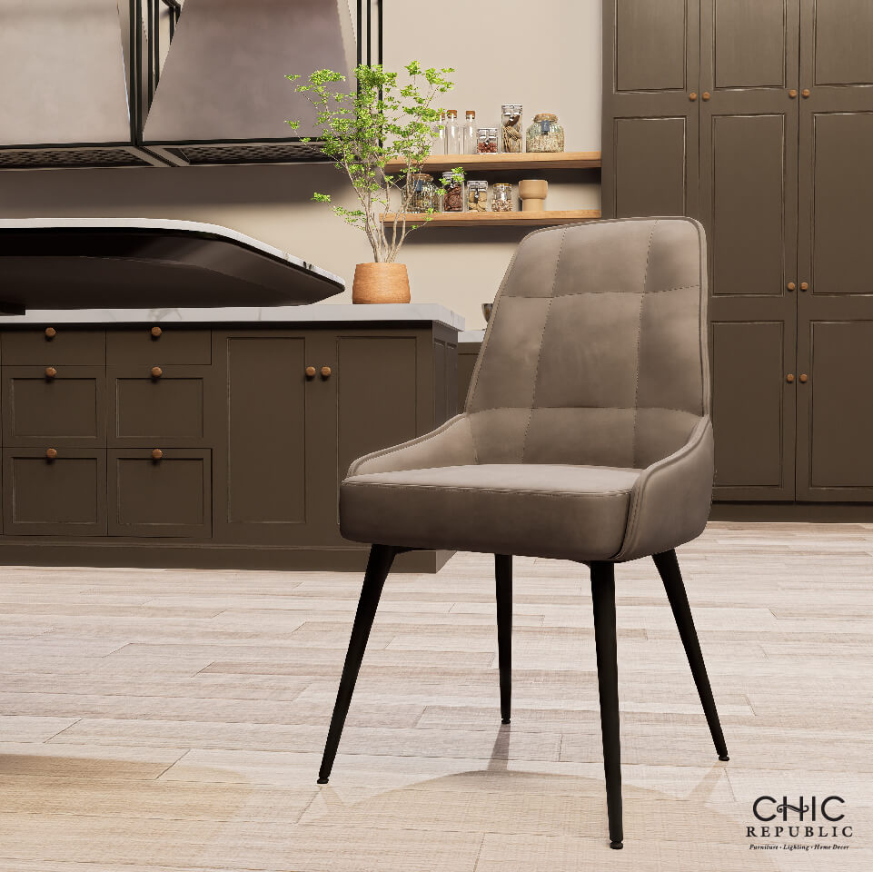 เก้าอี้รับประทานอาหาร CHIC REPUBLIC รุ่น MAIYA สีน้ำตาล