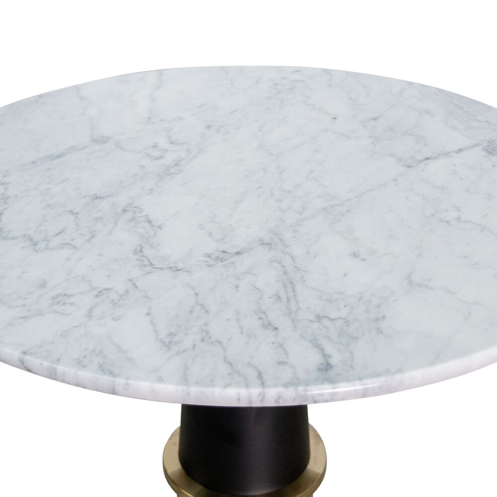 โต๊ะอาหาร CHIC REPUBLIC รุ่น GLACIER CIRCLE/80 สีขาว