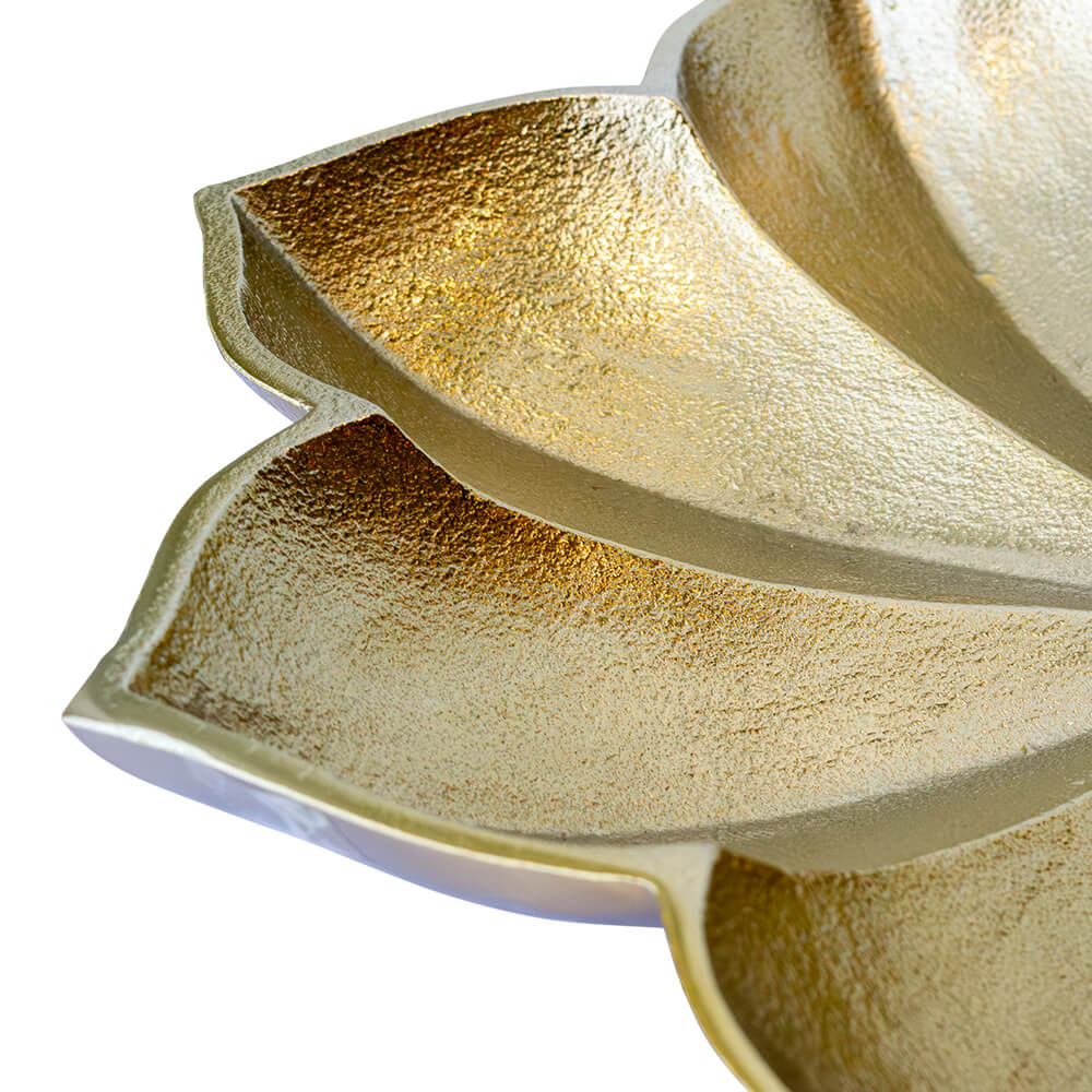 จานตกแต่ง CHIC REPUBLIC รุ่น BELLFLOWER สีทอง_4