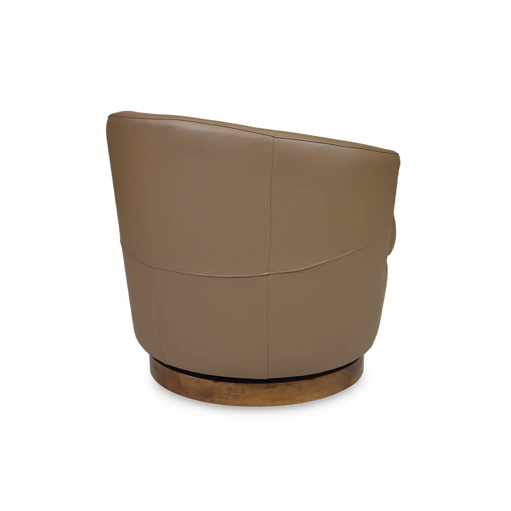 โซฟา 1 ที่นั่งแบบหมุนได้ CHIC REPUBLIC รุ่น FAIRY/1 สีน้ำตาล_8