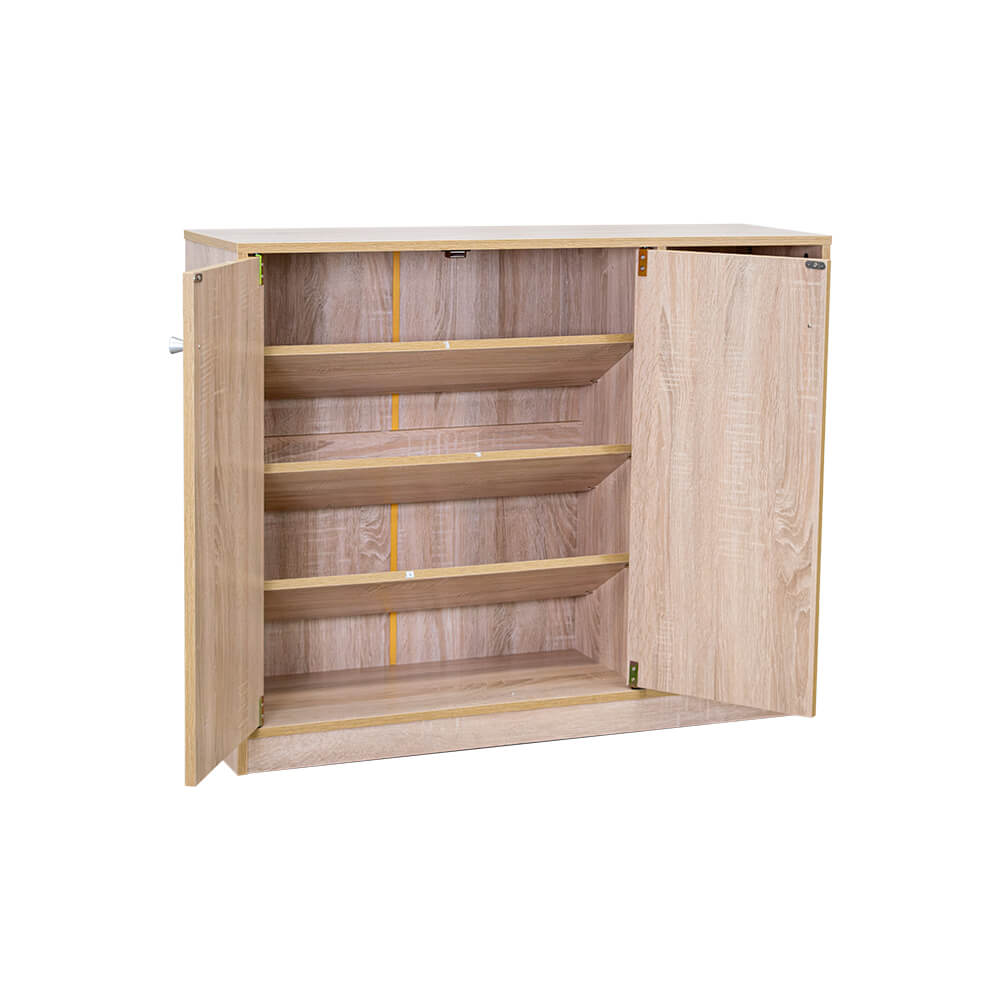 ตู้วางรองเท้า  RINA HEY รุ่น NORM/100 สีคาปูชิโน่