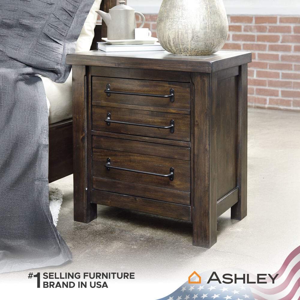 โต๊ะข้างเตียง ASHLEY FURNITURE HOMESTORE รุ่น STARMORE สีน้ำตาล