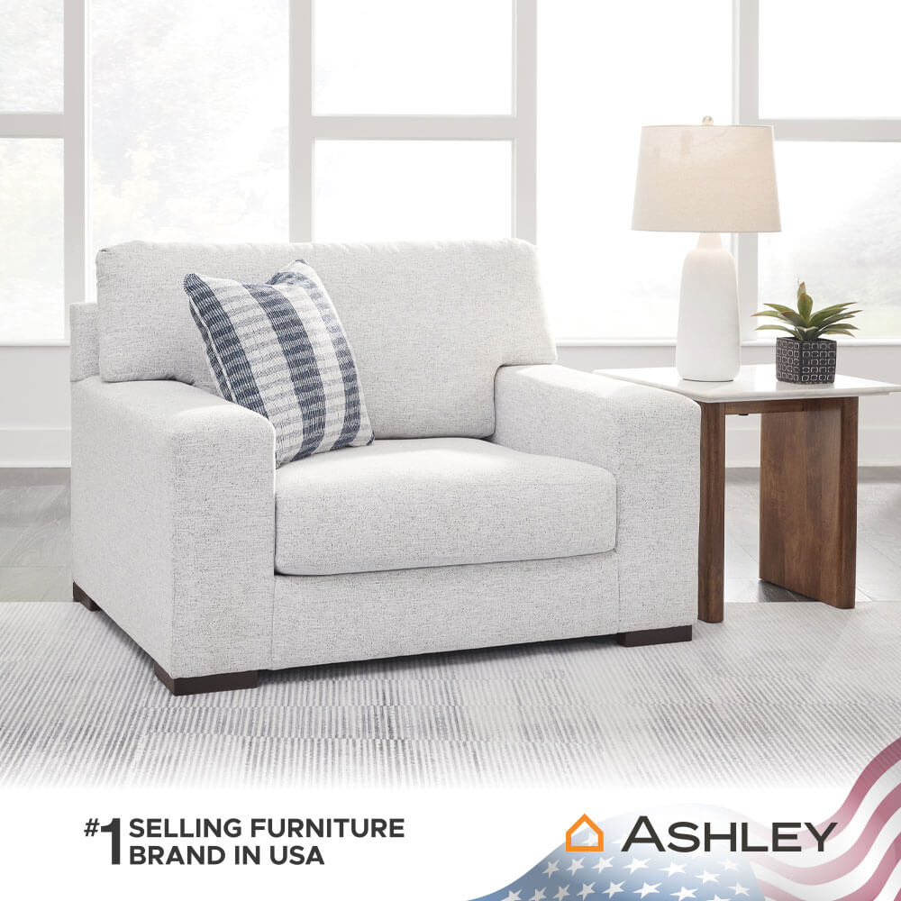 โซฟา 1 ที่นั่ง ASHLEY FURNITURE HOMESTORE รุ่น BELVOIR/1 สีขาว
