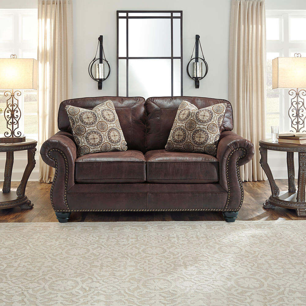 โซฟา 2 ที่นั่ง ASHLEY FURNITURE HOMESTORE รุ่น BREVILLE/2 สีน้ำตาลเข้ม_7