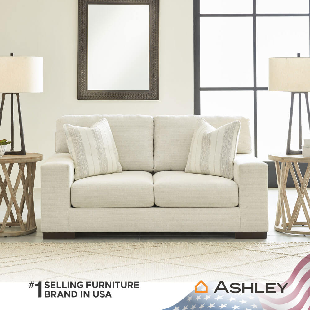 โซฟา 2 ที่นั่ง ASHLEY FURNITURE HOMESTORE รุ่น MAGGIE/2 สีครีม