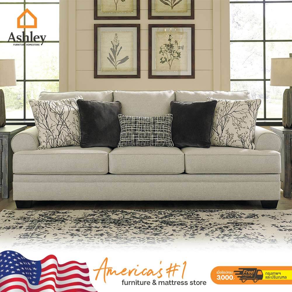โซฟา 3 ที่นั่ง ASHLEY FURNITURE HOMESTORE รุ่น ANTONLINI/3 สีเบจ