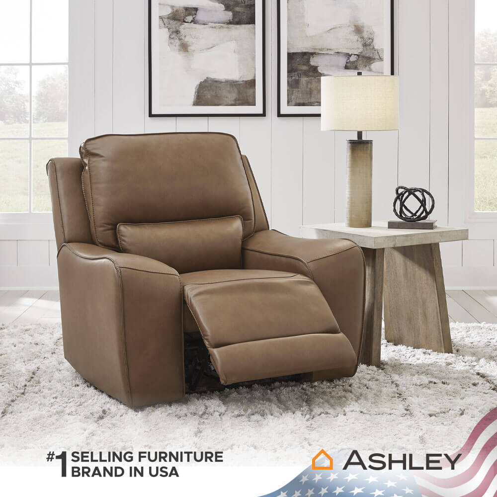 เก้าอี้ปรับเอนนอนไฟฟ้า 1 ที่นั่ง ASHLEY FURNITURE HOMESTORE รุ่น SILVERBROOKE/1RM สีน้ำตาล