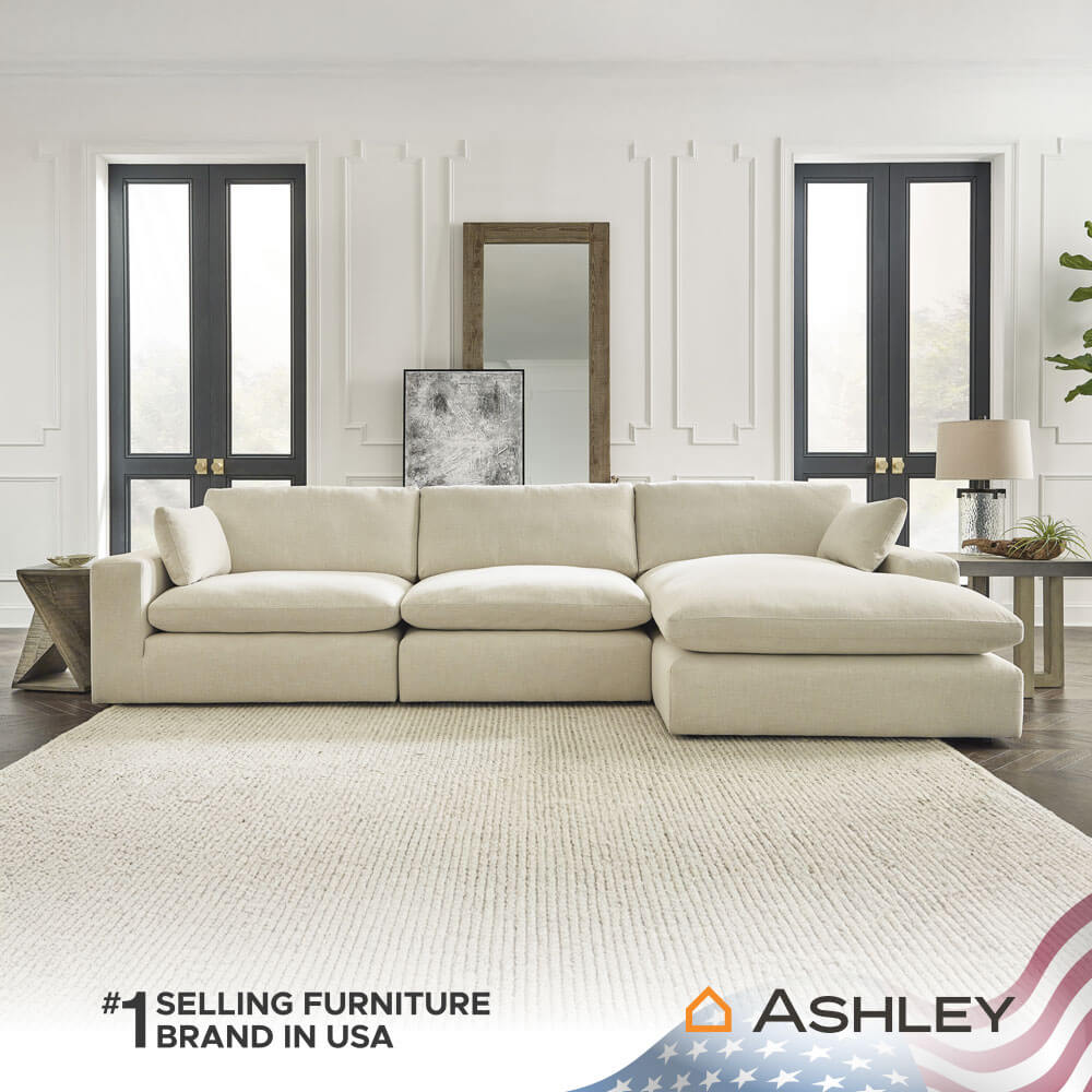 โซฟาตัว L ด้านซ้าย ASHLEY FURNITURE HOMESTORE รุ่น ELYZA/L สีเบจ