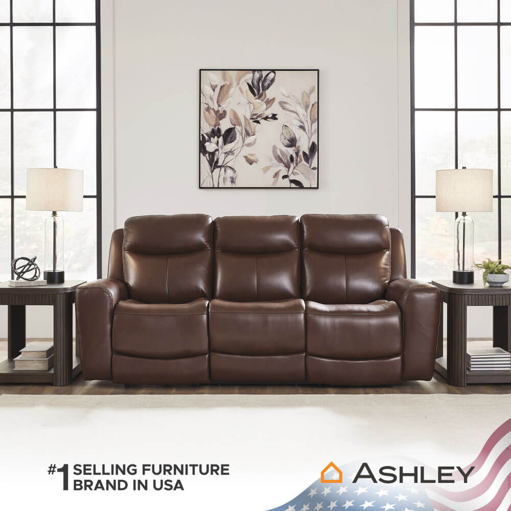 โซฟาปรับเอนนอนไฟฟ้า 3 ที่นั่ง ASHLEY FURNITURE HOMESTORE  รุ่น MOMENTUM MOVES/3RRM