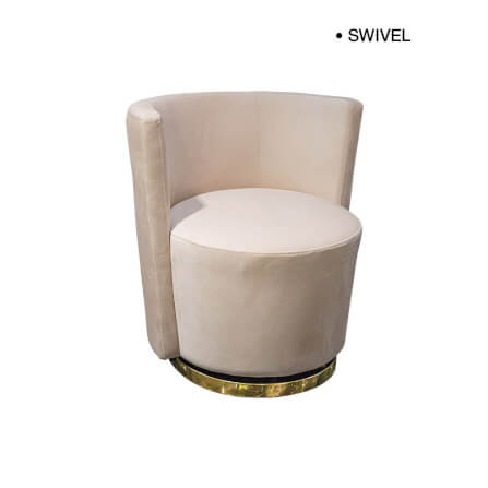 โซฟา 1 ที่นั่งแบบหมุนได้ CHIC REPUBLIC รุ่น MELLOW/1 สีเบจ_0