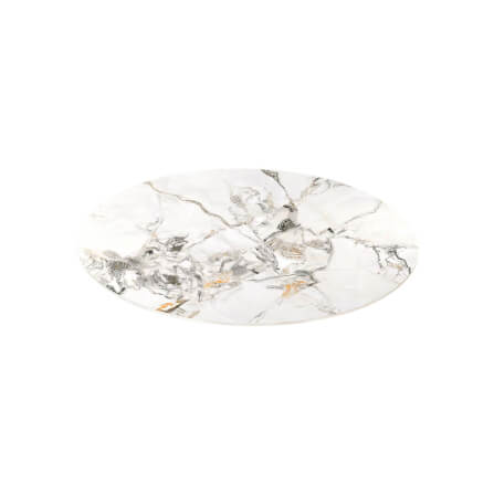 หน้าโต๊ะแบบหมุนได้ทรงกลม CHIC REPUBLIC รุ่น CHERENE/80 สีขาวฟลอเรนซ์_0
