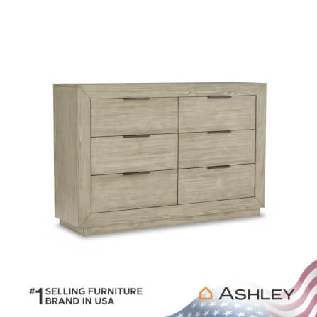 ตู้ลิ้นชัก 6 ลิ้นชัก ASHLEY FURNITURE HOMESTORE รุ่น HENNINGTON/160 สีไม้ธรรมชาติ_0