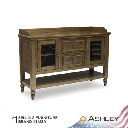 ตู้เตี้ยบานผสม ASHLEY FURNITURE HOMESTORE รุ่น STURLAYNE/142 สีน้ำตาล_0