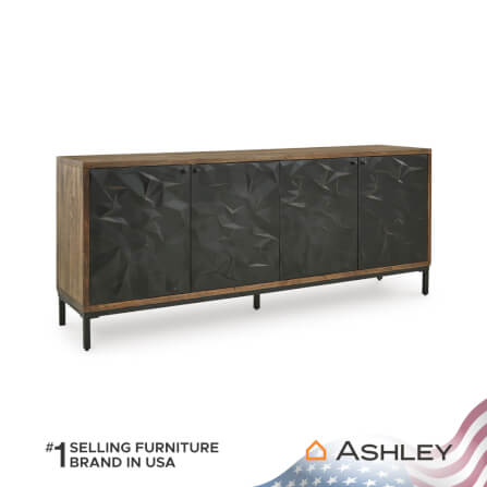 ตู้เตี้ยบานเปิด ASHLEY FURNITURE HOMESTORE รุ่น DORANNBY/177 สีน้ำตาล_0