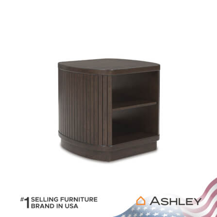 โต๊ะข้าง ASHLEY FURNITURE HOMESTORE รุ่น KORESTONE/63 สีน้ำตาลเข้ม_0