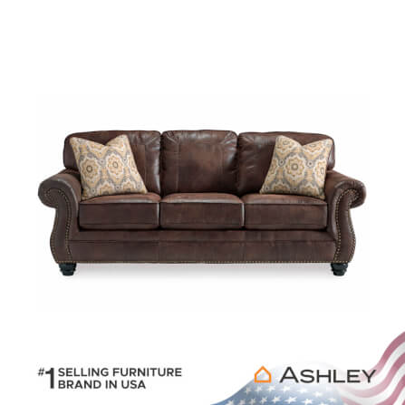 โซฟา 3 ที่นั่ง ASHLEY FURNITURE HOMESTORE รุ่น W80070-O/3 สีน้ำตาลเข้ม_0