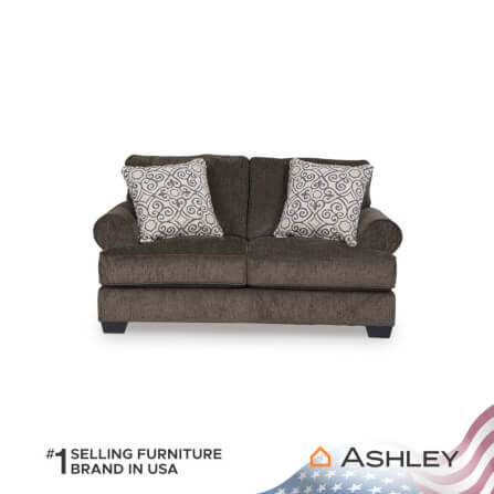 โซฟา 2 ที่นั่ง ASHLEY FURNITURE HOMESTORE รุ่น MONAGHAN-O/2 สีน้ำตาล_0