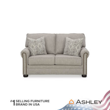 โซฟา 2 ที่นั่ง ASHLEY FURNITURE HOMESTORE รุ่น GAELON/2 สีน้ำตาลอ่อน_0