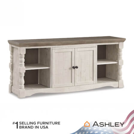 ตู้วางทีวี ASHLEY FURNITURE HOMESTORE รุ่น HAVALANCE/170 สีขาววินเทจ_0
