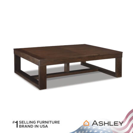 โต๊ะกลาง ASHLEY FURNITURE HOMESTORE รุ่น WATSON/142 สีน้ำตาลเข้ม_0