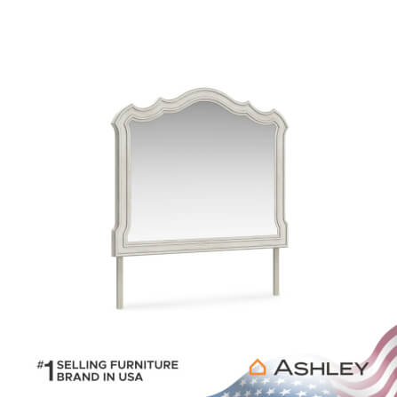 กระจกตั้งโต๊ะ ASHLEY FURNITURE HOMESTORE รุ่น ARLENDYNE/121x98 สีขาววินเทจ_0