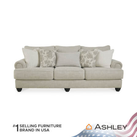 โซฟา 3 ที่นั่ง ASHLEY FURNITURE HOMESTORE รุ่น ASANTI/3 สีเบจ