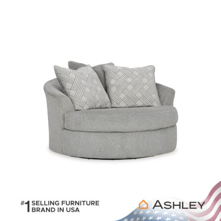 โซฟาหมุนได้ 1 ที่นั่ง ASHLEY FURNITURE HOMESTORE รุ่น CASSELBURY/1 สีเทา_0