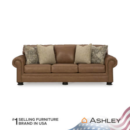 โซฟา 3 ที่นั่ง ASHLEY FURNITURE HOMESTORE รุ่น CARIANNA/3 สีน้ำตาล_0