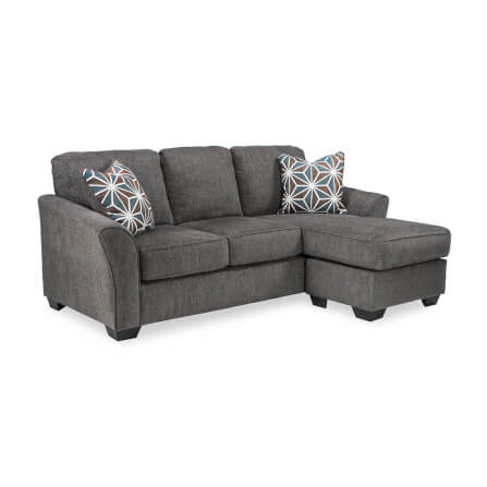 โซฟาตัว L ด้านซ้าย-ขวา ASHLEY FURNITURE HOMESTORE รุ่น BRISE/R-L สีเทาเข้ม_0