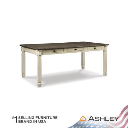 โต๊ะอาหาร ASHLEY FURNITURE HOMESTORE รุ่น BOLANBURG/182 สีขาววินเทจ_0