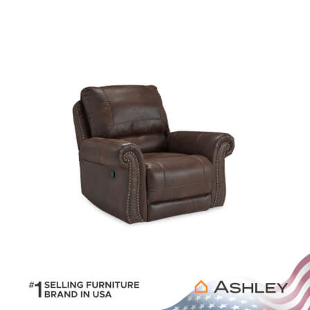 โซฟาปรับเอนนอน 1 ที่นั่ง ASHLEY FURNITURE HOMESTORE รุ่น W80070-O/1R สีน้ำตาลเข้ม_0