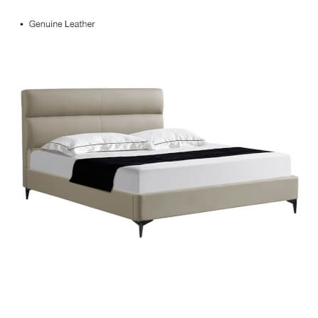 เตียง 6 ฟุต CHIC REPUBLIC รุ่น LIORIA/180 สีน้ำตาล_0