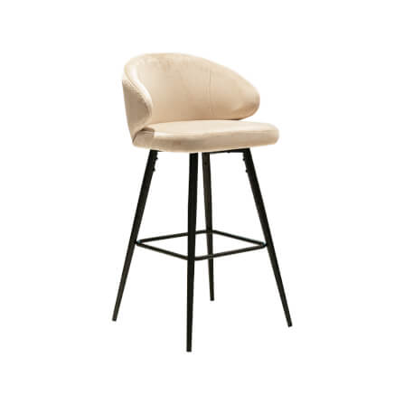 เก้าอี้บาร์ CHIC REPUBLIC รุ่น KHERTY/75 สีน้ำตาลอ่อน_1