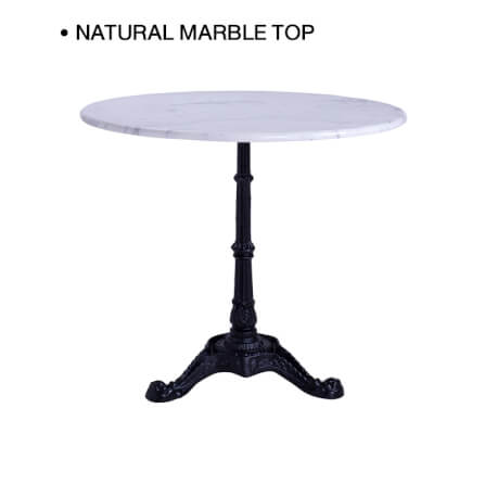 โต๊ะอาหาร CHIC REPUBLIC รุ่น PALAZZI CIRCLE/80 สีขาว_1