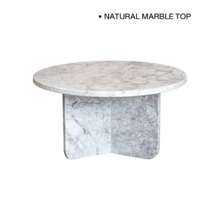 โต๊ะข้าง CHIC REPUBLIC รุ่น NAVEEN/55 สีขาว_1