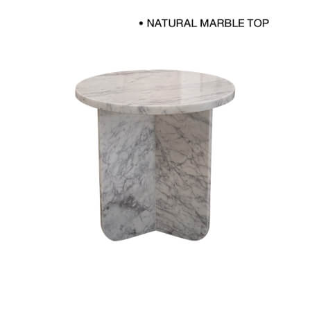 โต๊ะข้าง CHIC REPUBLIC รุ่น PONTUS/41 สีขาว_1