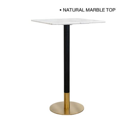 โต๊ะบาร์ CHIC REPUBLIC รุ่น LUX SQUARE/70 สีขาว_1