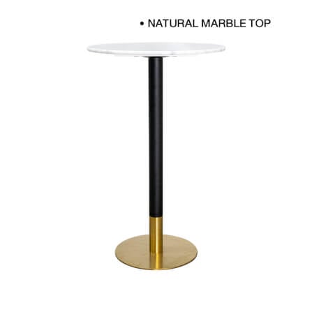 โต๊ะบาร์ CHIC REPUBLIC รุ่น LUX CIRCLE/70 สีขาว_1