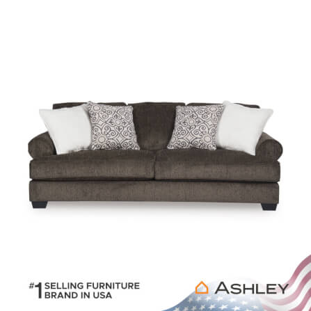 โซฟา 3 ที่นั่ง ASHLEY FURNITURE HOMESTORE รุ่น MONAGHAN-O/3 สีน้ำตาล_1