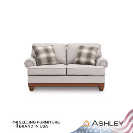 โซฟา 2 ที่นั่ง ASHLEY FURNITURE HOMESTORE รุ่น STOUGHTON/2 สีครีม_1