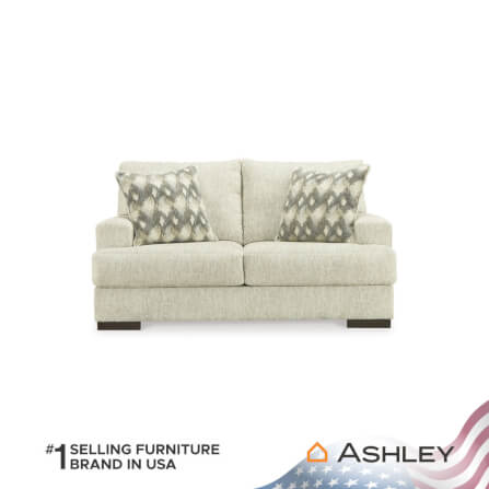 โซฟา 2 ที่นั่ง ASHLEY FURNITURE HOMESTORE รุ่น CARETTI/2 สีครีม_1